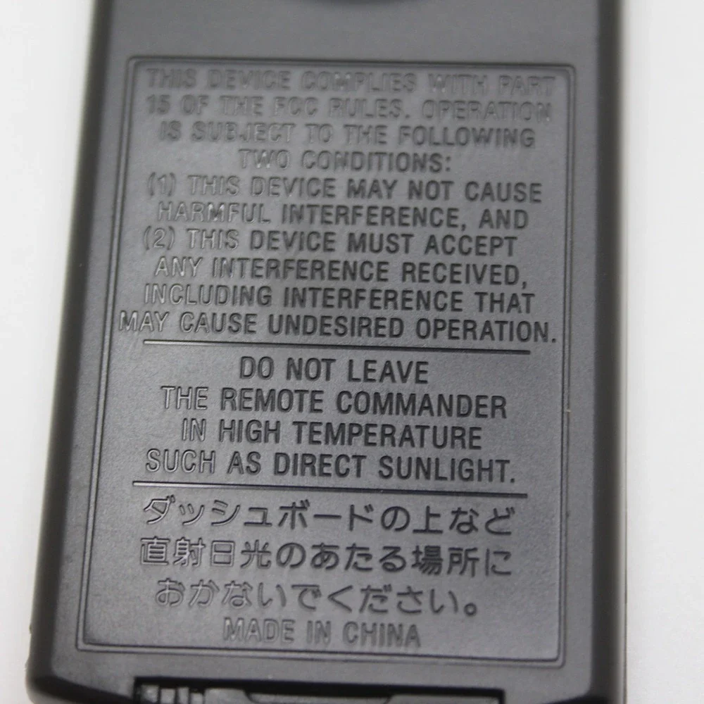 Sony Remote Commander RM-X151 Car Audio System‎ Control Tested Genuine